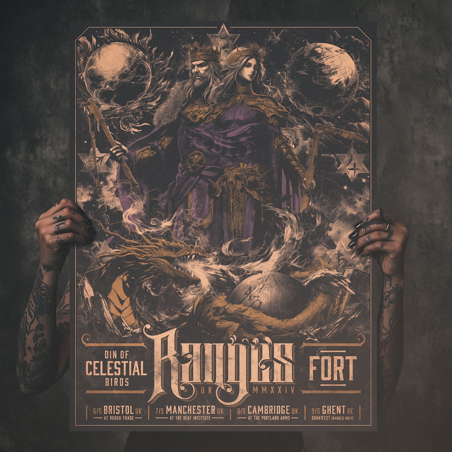 RANGES - UK/EU Tour 2024 Poster