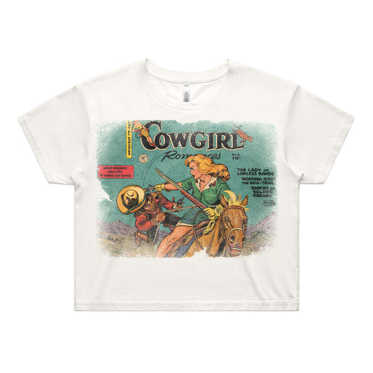 Cowgirl Romances - Crop Tee