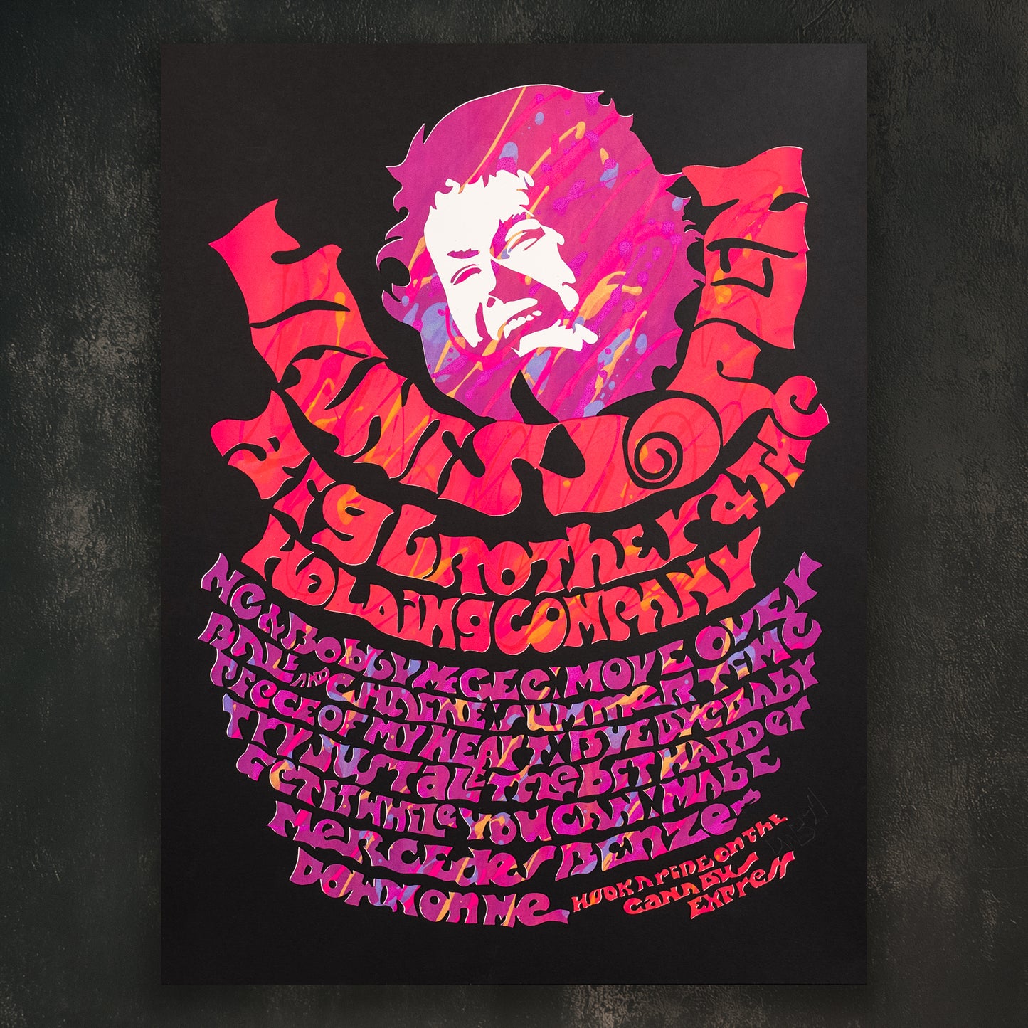 Janis Joplin / Big Brother & The Holding Company Poster