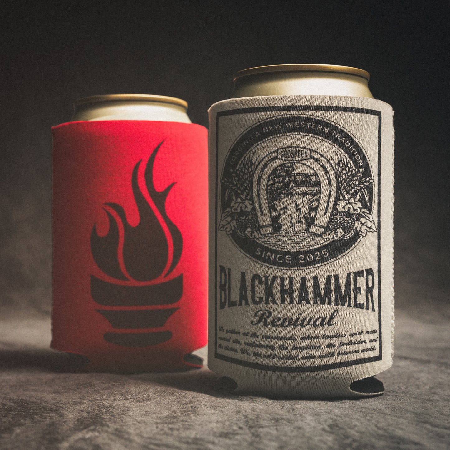 'Blackhammer Revival' Koozie