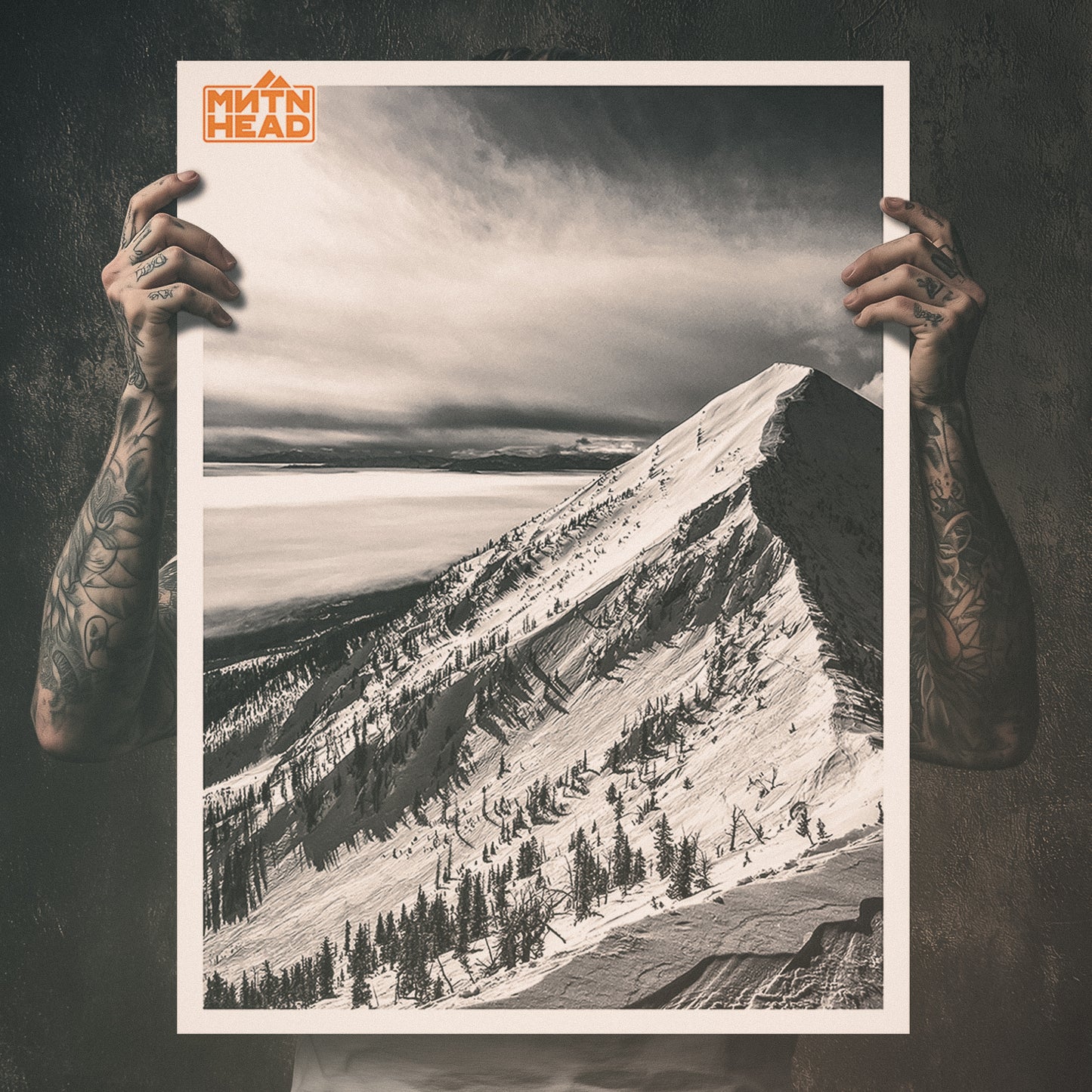 MNTNHEAD - 'Saddle Peak' Print