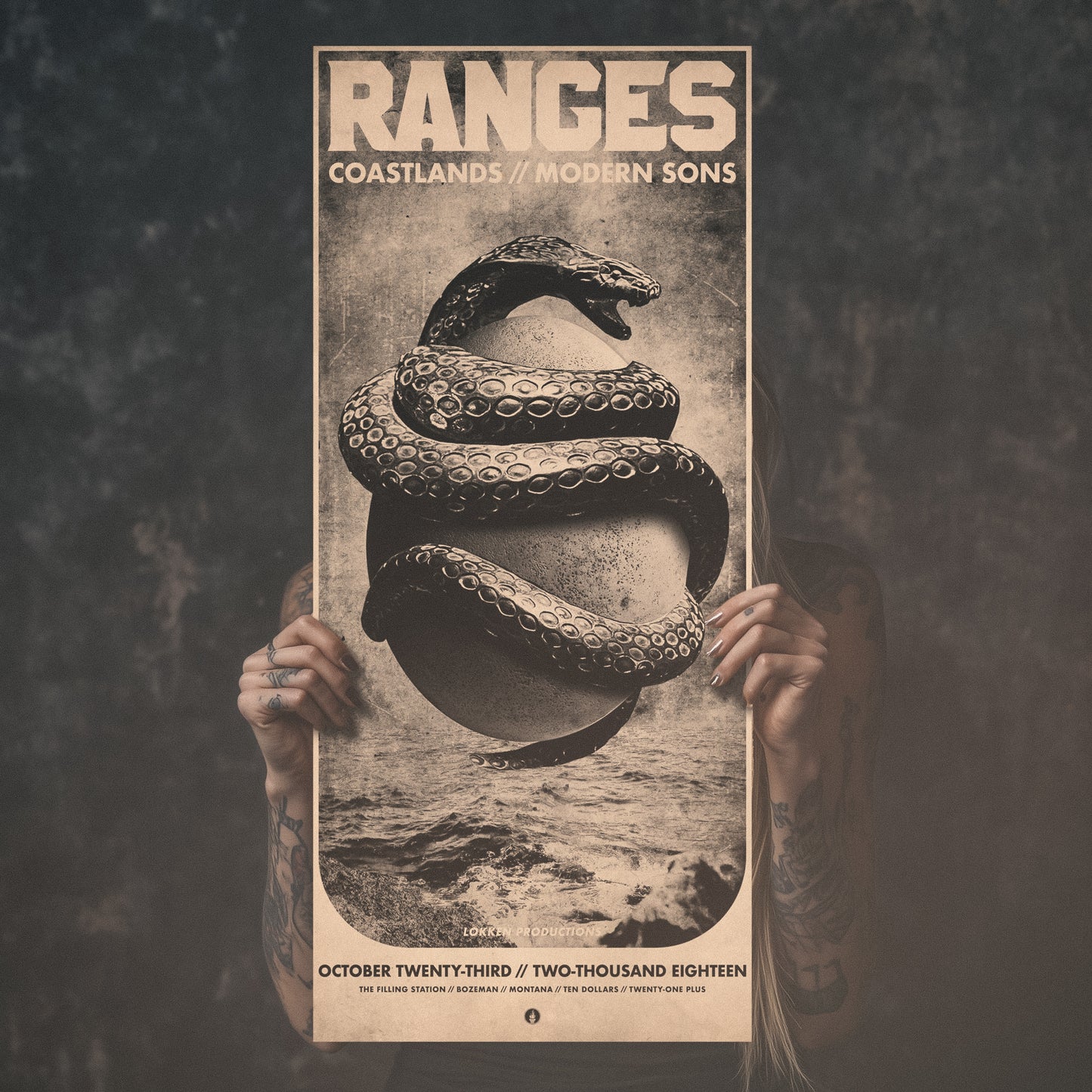 RANGES - The Filling Station 2018 Poster